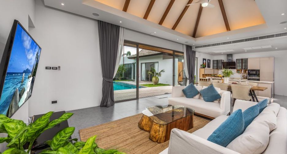 For rent and for sale 3 bedrooms villa in Thalang, Phuket