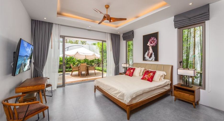 For rent and for sale 3 bedrooms villa in Thalang, Phuket