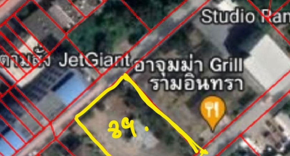 For rent land in Bueng Kum, Bangkok