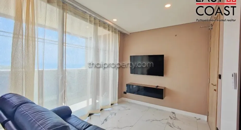 For rent and for sale 2 bedrooms condo in Jomtien, Pattaya