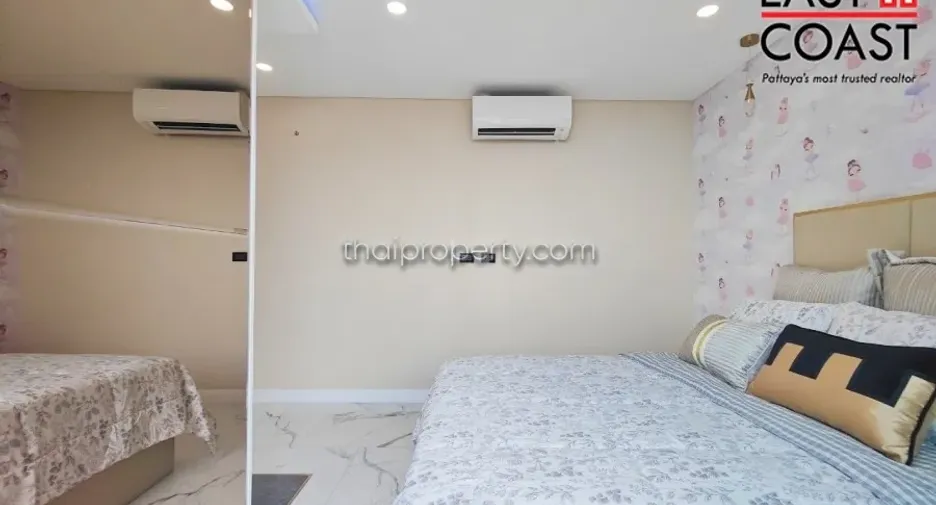 For rent and for sale 2 bedrooms condo in Jomtien, Pattaya