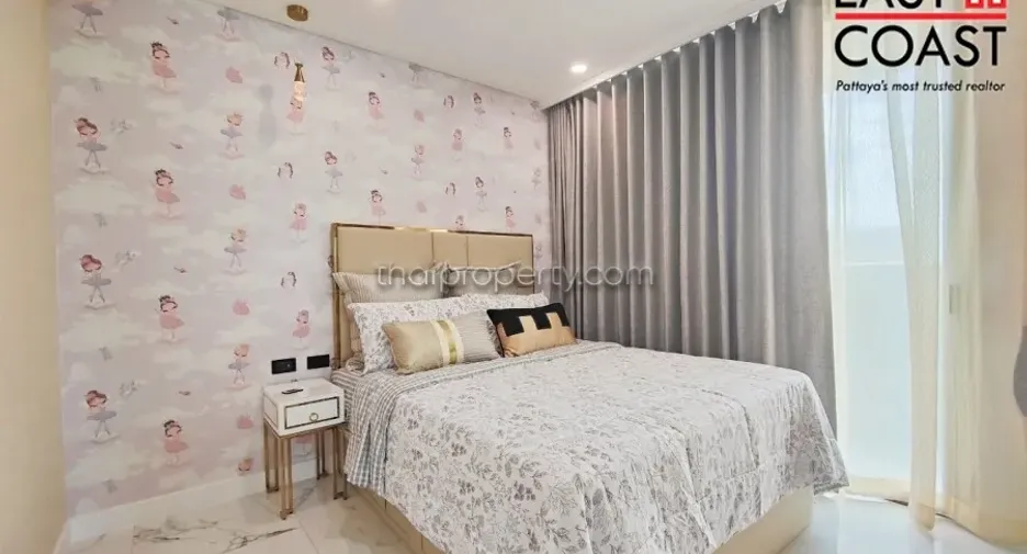 For rent and for sale 2 bedrooms condo in Jomtien, Pattaya