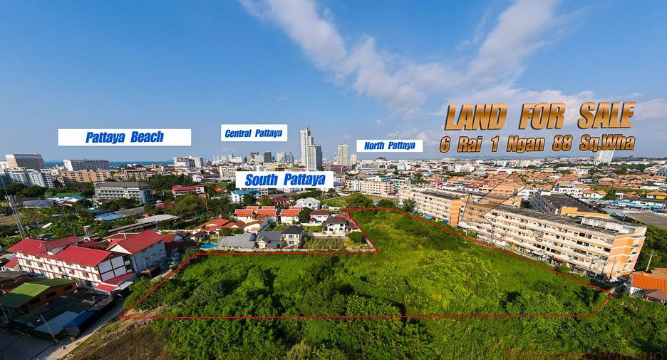 For sale 1 bed land in South Pattaya, Pattaya