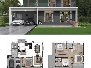 For rent and for sale 4 bed house in Lam Luk Ka, Pathum Thani