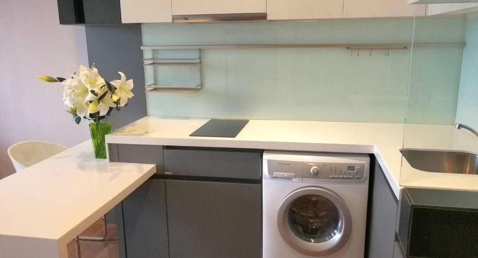 For rent 1 bed condo in Huai Khwang, Bangkok