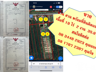 For sale land in Pa Bon, Phatthalung