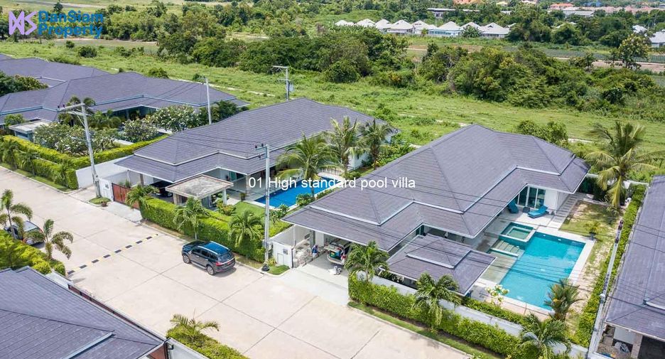 For sale and for rent 3 bed villa in Cha Am, Phetchaburi