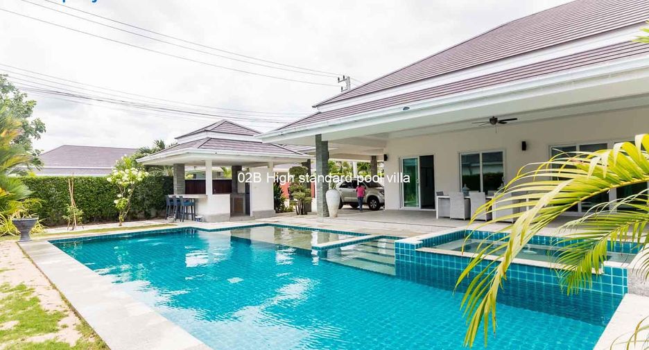 For sale and for rent 3 bed villa in Cha Am, Phetchaburi