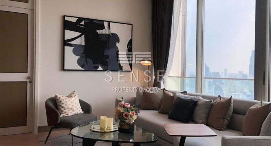 For rent 2 bed condo in Khlong San, Bangkok