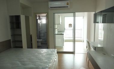 For rent studio condo in Mueang Nonthaburi, Nonthaburi