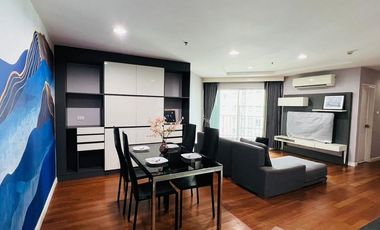 For rent 2 bed condo in Huai Khwang, Bangkok