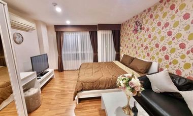 For rent studio condo in Huai Khwang, Bangkok