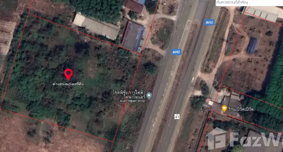 For sale land in Wiang Sa, Surat Thani