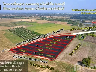 For sale land in Khok Samrong, Lopburi