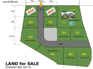 For sale land in Mueang Ubon Ratchathani, Ubon Ratchathani