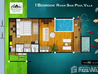 For sale 1 Beds villa in Mueang Udon Thani, Udon Thani