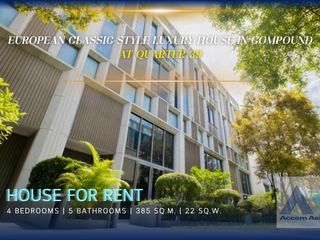 For rent 4 bed house in Watthana, Bangkok