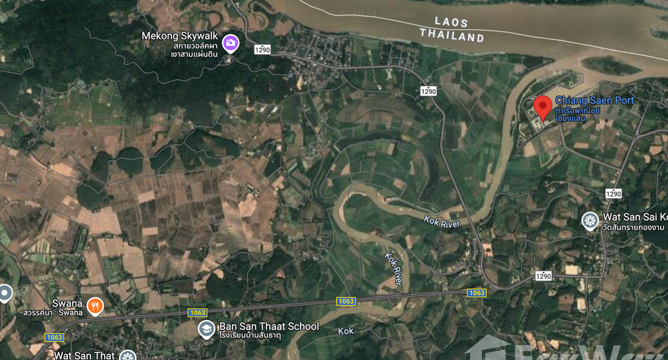 For sale land in Chiang Saen, Chiang Rai