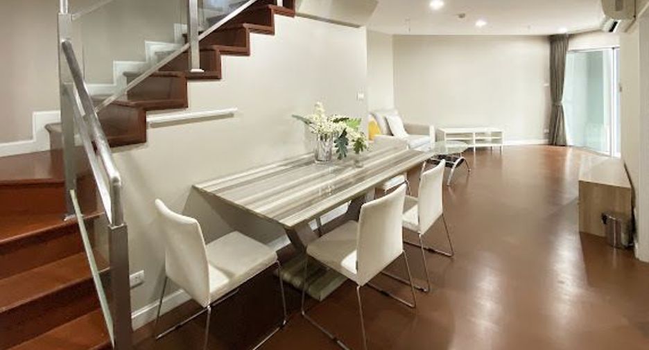 For rent 3 bed condo in Huai Khwang, Bangkok