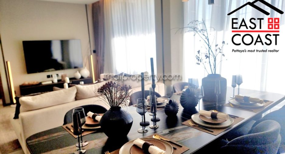À vendre 2 chambres condo à Na Jomtien, Pattaya
