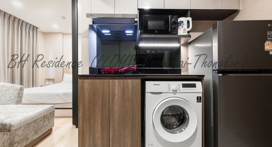 For rent 1 bed condo in Huai Khwang, Bangkok