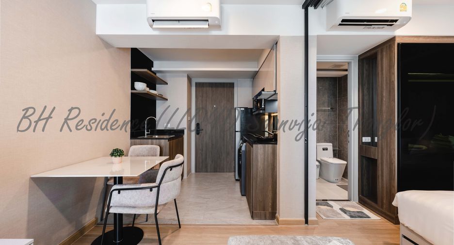 For rent 1 bed condo in Huai Khwang, Bangkok
