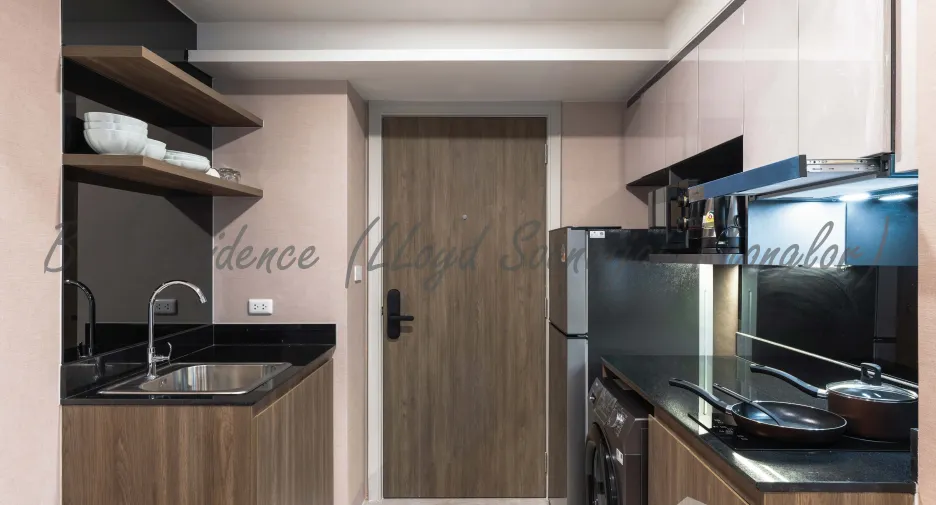 For rent 1 bed condo in Huai Khwang, Bangkok