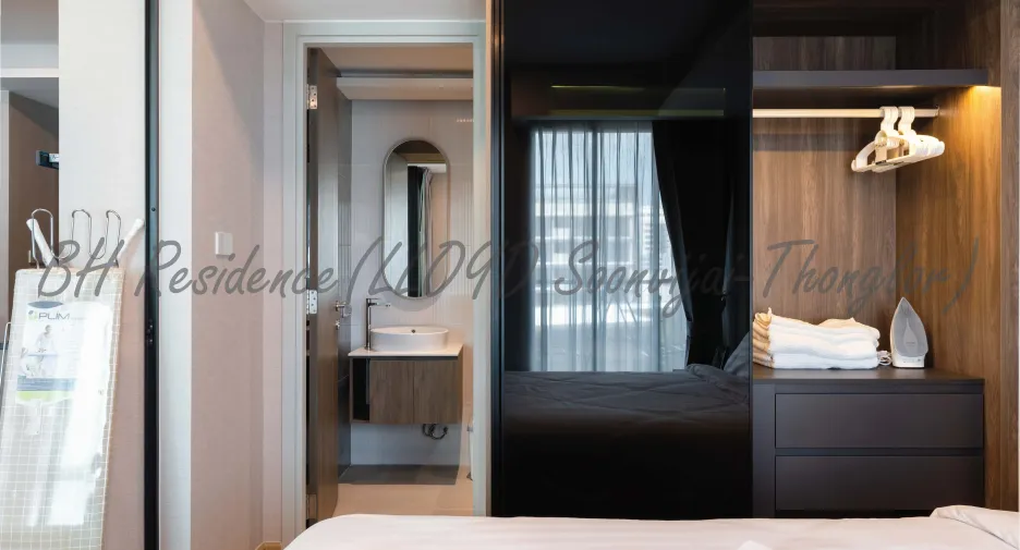 For rent 1 bed condo in Huai Khwang, Bangkok