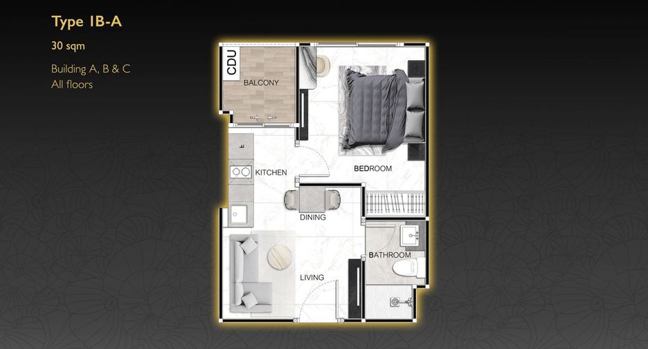 For sale 1 bed condo in South Pattaya, Pattaya
