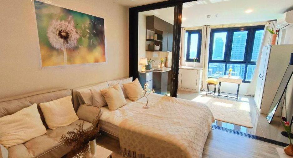 For rent スタジオ condo in Huai Khwang, Bangkok