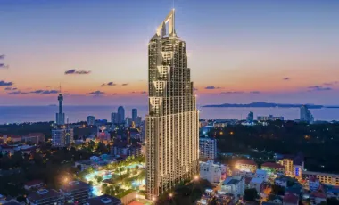 À vendre 1 chambre condo à Bang Lamung, Chonburi