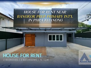 For rent 2 Beds house in Watthana, Bangkok