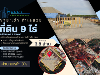 For sale land in Singhanakhon, Songkhla