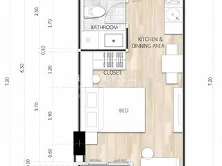 For sale スタジオ condo in Bang Lamung, Chonburi