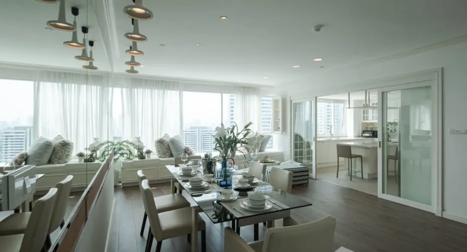 For rent 4 Beds condo in Khlong Toei, Bangkok