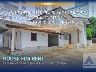 For rent 3 Beds house in Watthana, Bangkok