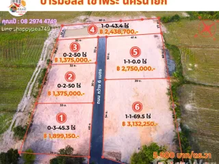 For sale land in Mueang Nakhon Nayok, Nakhon Nayok