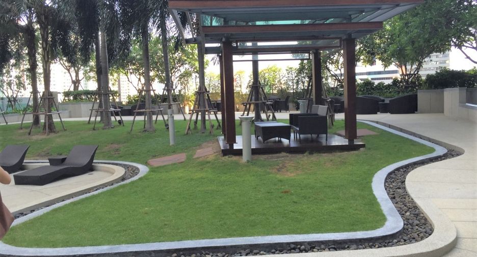 For rent 1 bed condo in Huai Khwang, Bangkok