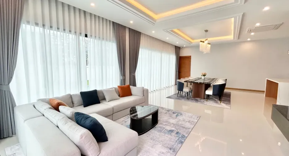 For rent and for sale 3 bedrooms house in Bang Lamung, Chonburi