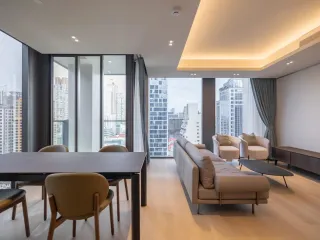 Wohnung zur Miete mit 1 Zimmer in Pathum Wan, Bangkok