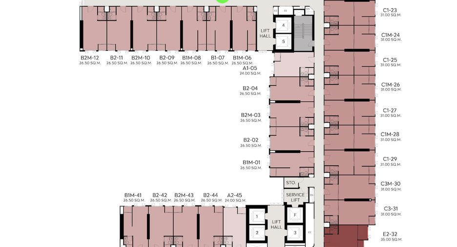 For sale 1 Beds condo in Khlong Toei, Bangkok