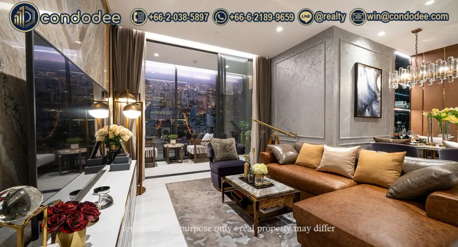 À vendre 3 chambres condo à Sathon, Bangkok