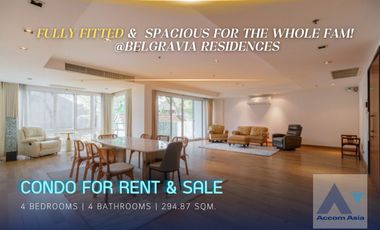 For rent and for sale 4 bed condo in Khlong Toei, Bangkok