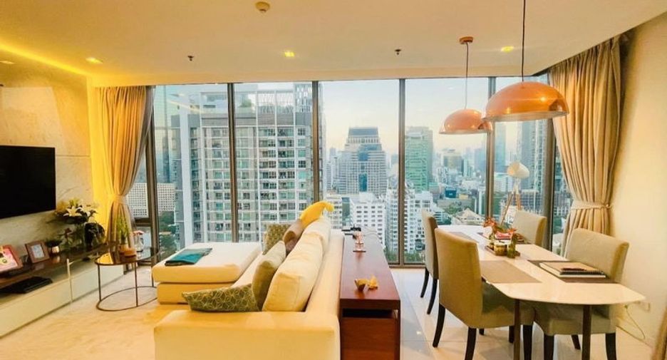 For sale and for rent 2 bed condo in Sathon, Bangkok