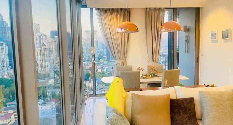 For sale and for rent 2 bed condo in Sathon, Bangkok