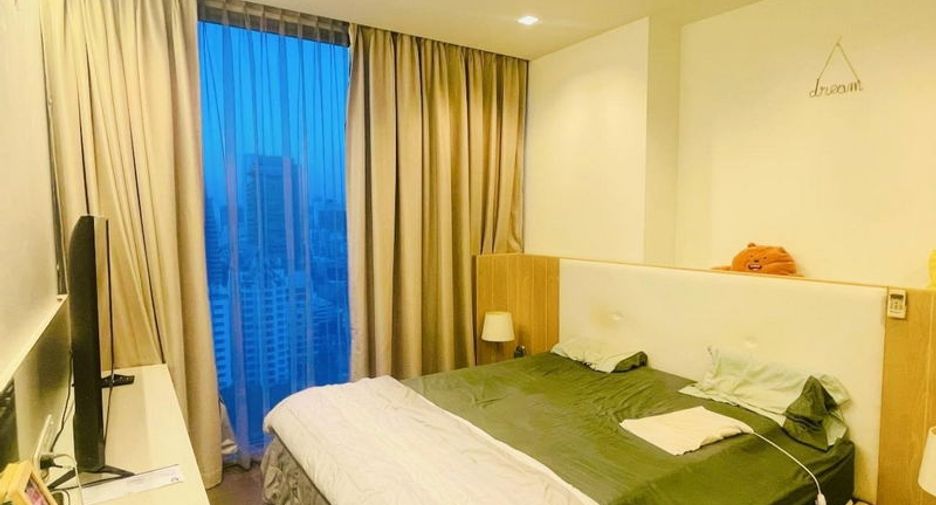 For sale and for rent 2 bed condo in Sathon, Bangkok