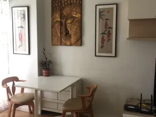 For rent 1 bed condo in Bang Kapi, Bangkok