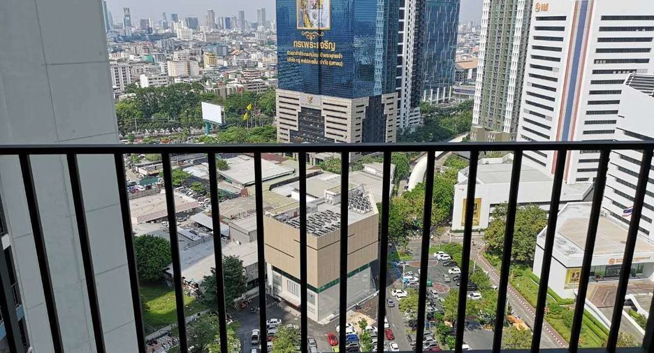 For rent 1 bed condo in Huai Khwang, Bangkok