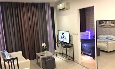 For rent 1 bed condo in Huai Khwang, Bangkok