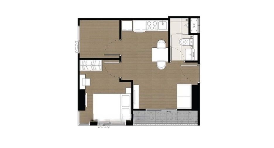 For rent 1 Beds condo in Bangkok Yai, Bangkok